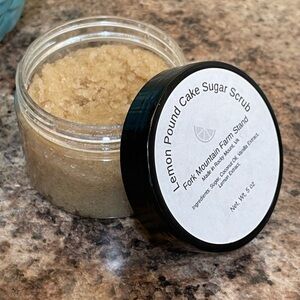 Lemon Pound Cake Sugar Scrub
